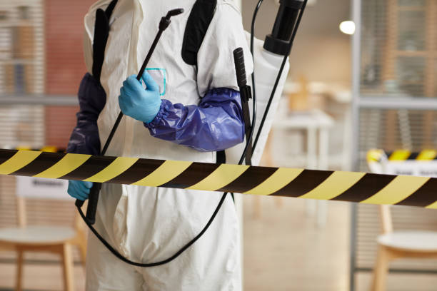 Professional Sewage Cleanup technician working in West Point, GA